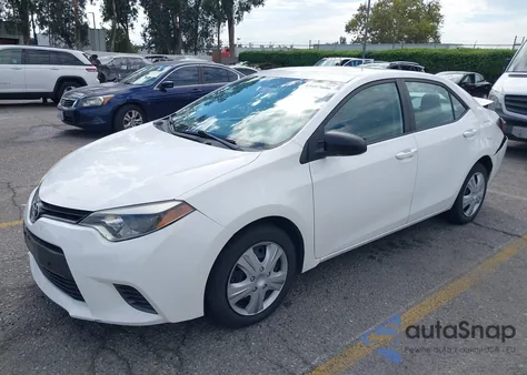 2016 Toyota Corolla Le from USA, damaged, VIN 5YFBURHE9GP469136